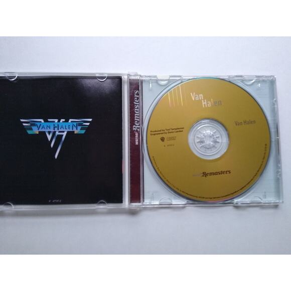Van Halen Debut CD 2000 Remaster Runnin' With The Devil You Really Got Me Rock - Picture 3 of 4